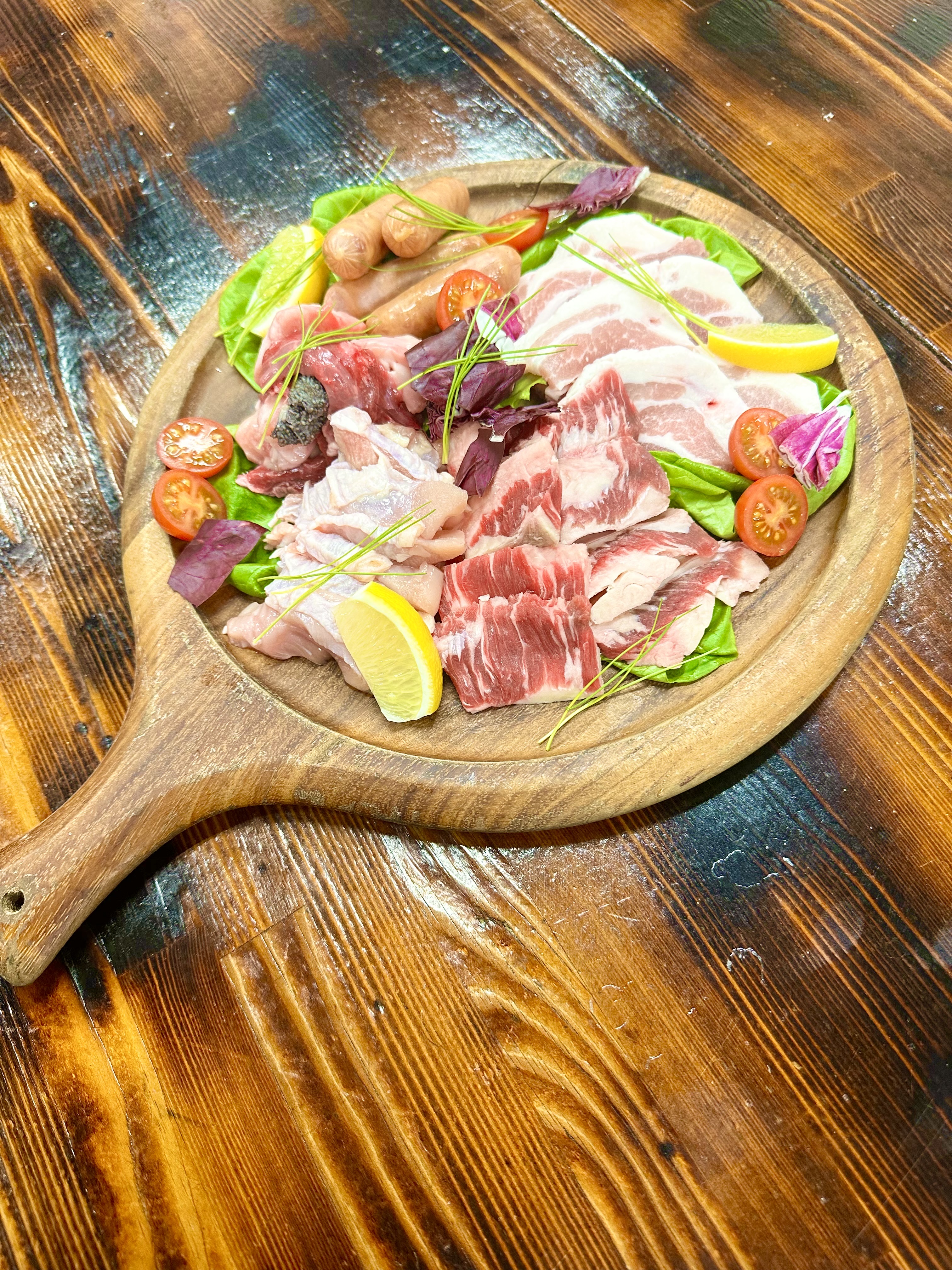 BBQ食材 お肉盛り合わせ