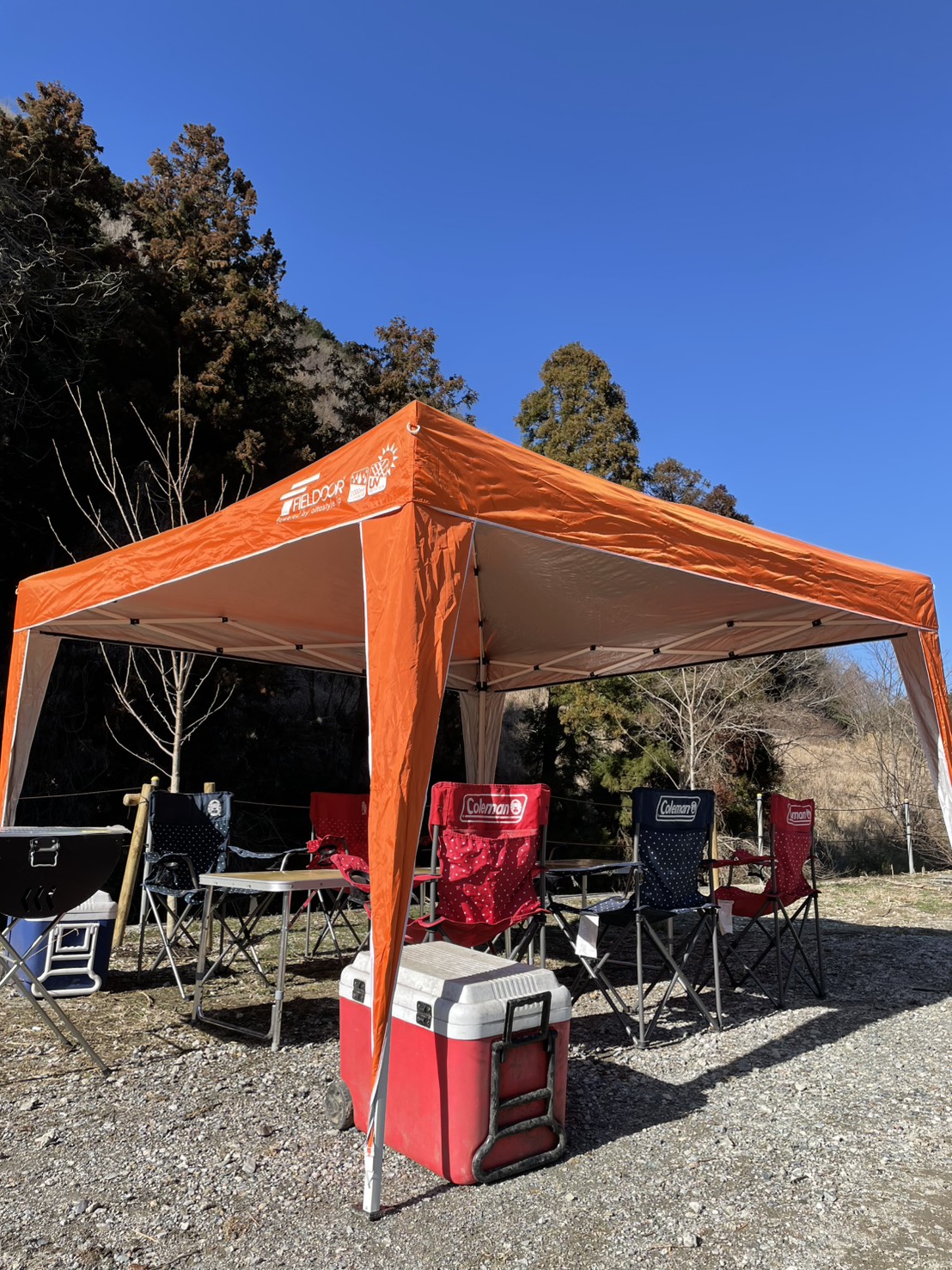 BBQテントサイト